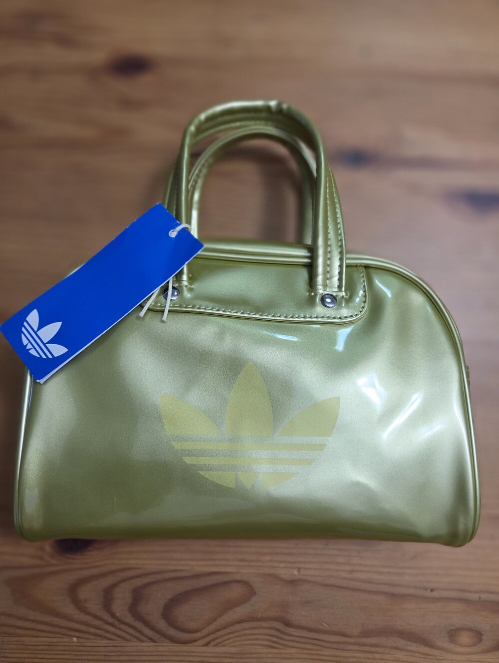 adidas Originals Adicolor Shiny Gold Crossbody Bag